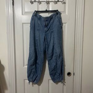 Maurices Blue Denim Jogger Jeans